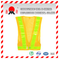 Verde amarillo alta visibilidad ropa con alta relación Material (chaleco-3)